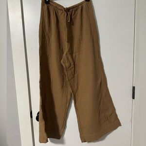 Z Supply Tan Wide Leg Pants